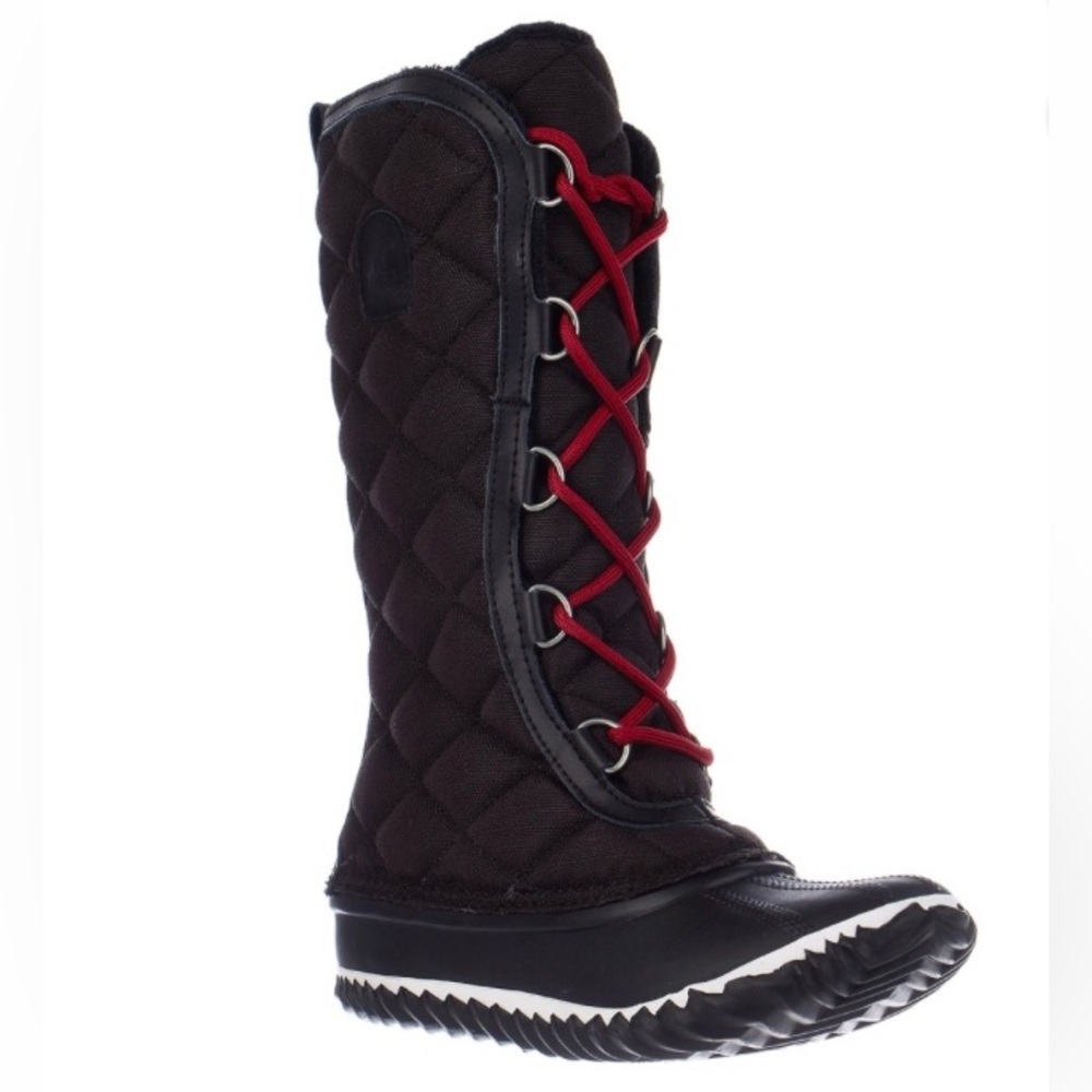 Sorel Womens Out N About Tall Boots in Black Size 9 US